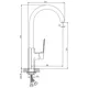 Змішувач для кухні Koller Pool Grace GR0500, 1108310305, фото 2 Змішувач для кухні Koller Pool Grace GR0500, 1108310305 купити недорого в Україні, фото 2