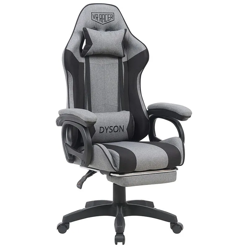 Крісло геймерське AMF VR Racer Textile Dyson, темно-сірий/чорний, 555623, фото 2 Крісло геймерське AMF VR Racer Textile Dyson, темно-сірий/чорний, 555623 купити недорого в Україні, фото 2