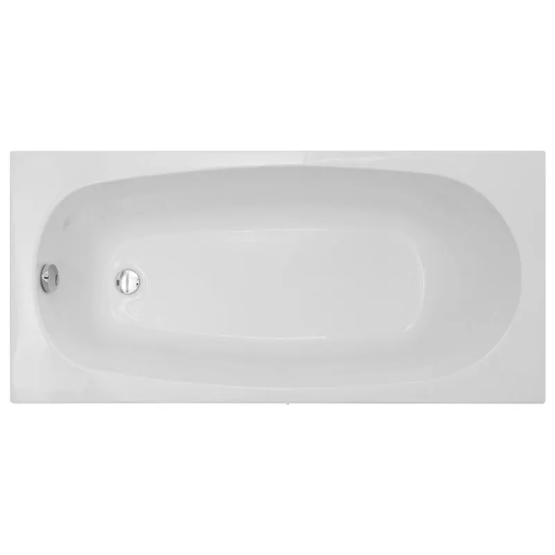 Ванна акрилова Volle Aiva Neo, 1700x750x5 мм, 160 л, без ніжок, 1229.001775 купити недорого в Україні, фото 1