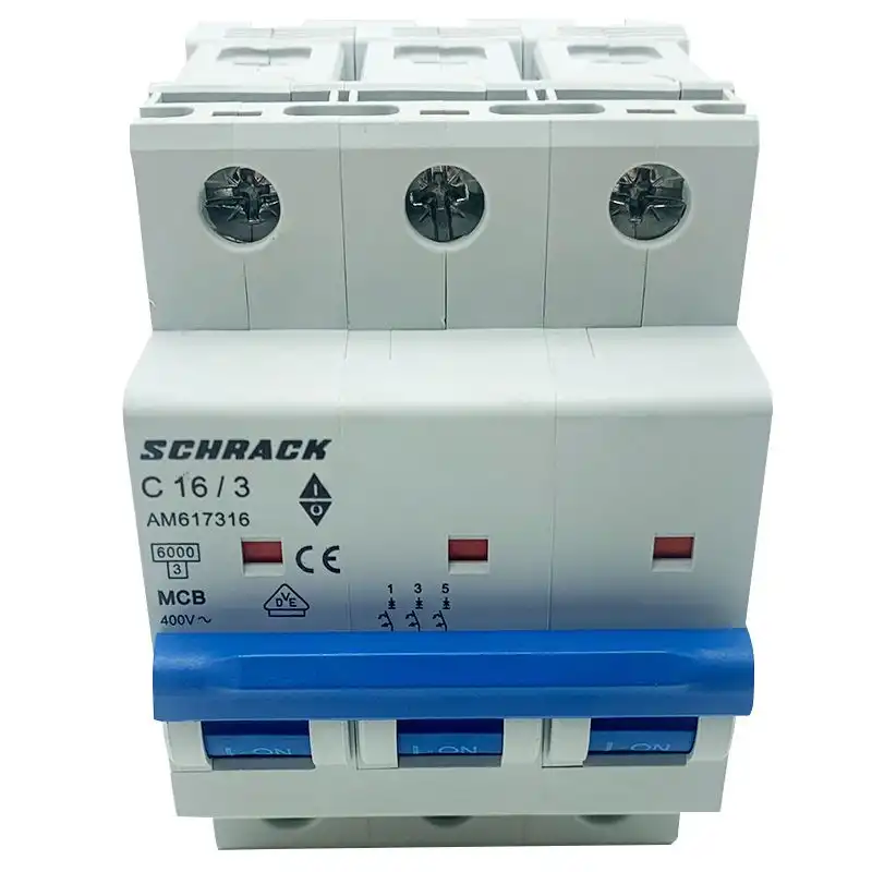 Автоматический выключатель Schrack 3P, 16A, C, 6 кА, AM617316 купить недорого в Украине, фото 2