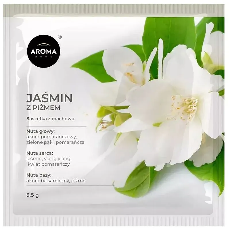 Ароматичні саше Aroma Home Basic Жасмин з мускусом, 5,5 г купити недорого в Україні, фото 1