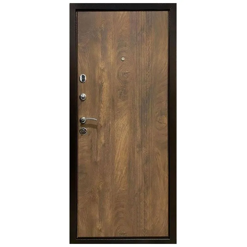 Двері вхідні Двері БЦ Хортиця, 860x2050 мм, антик/спил дерева, ліві купити недорого в Україні, фото 2