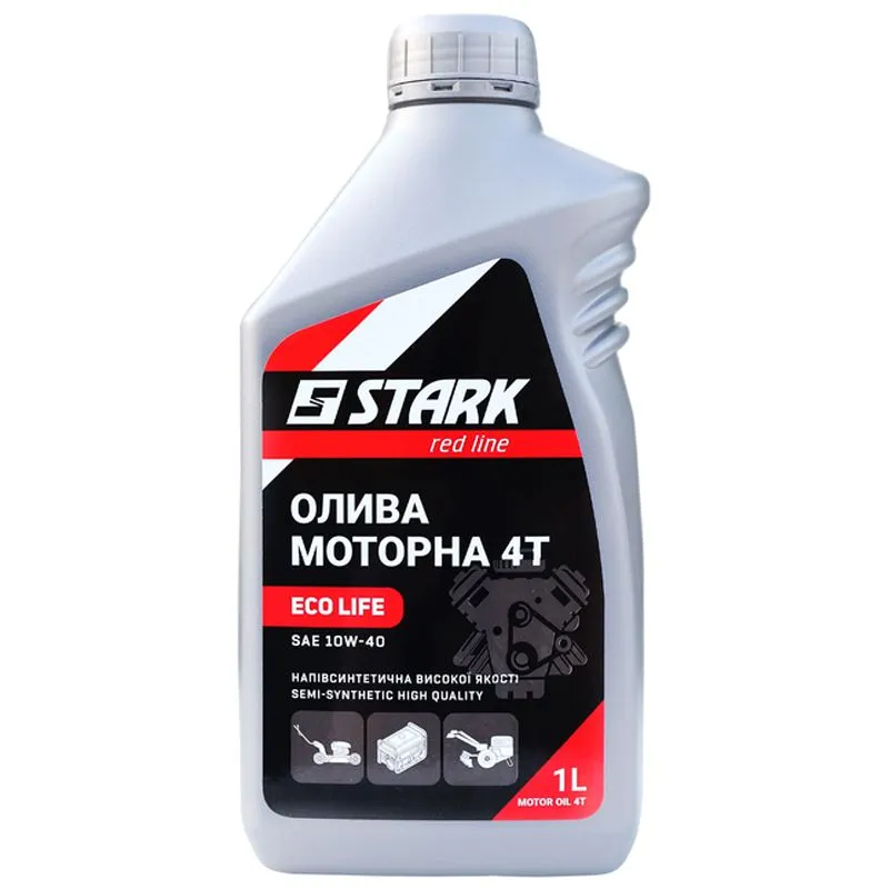 Олива моторна Stark 4T Eco Life SAE 10W-40, 1 л, 545050061 купити недорого в Україні, фото 1