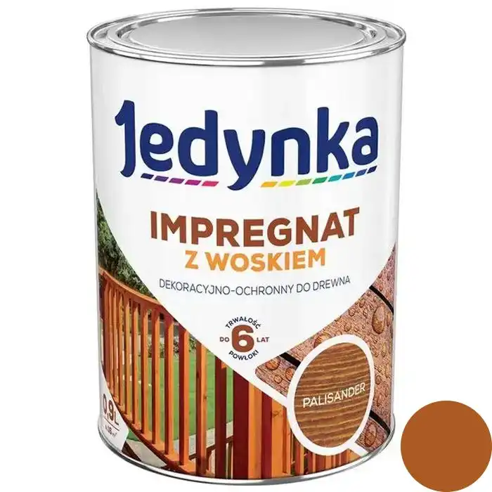 Антисептик Jedynka Impregnat, 0,9 л, орех купить недорого в Украине, фото 1
