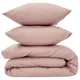 Комплект постільної білизни Arcloud Peach Whip, 200х220 см, 80 г/кв.м, персик, фото 2 Комплект постільної білизни Arcloud Peach Whip, 200х220 см, 80 г/кв.м, персик купити недорого в Україні, фото 2
