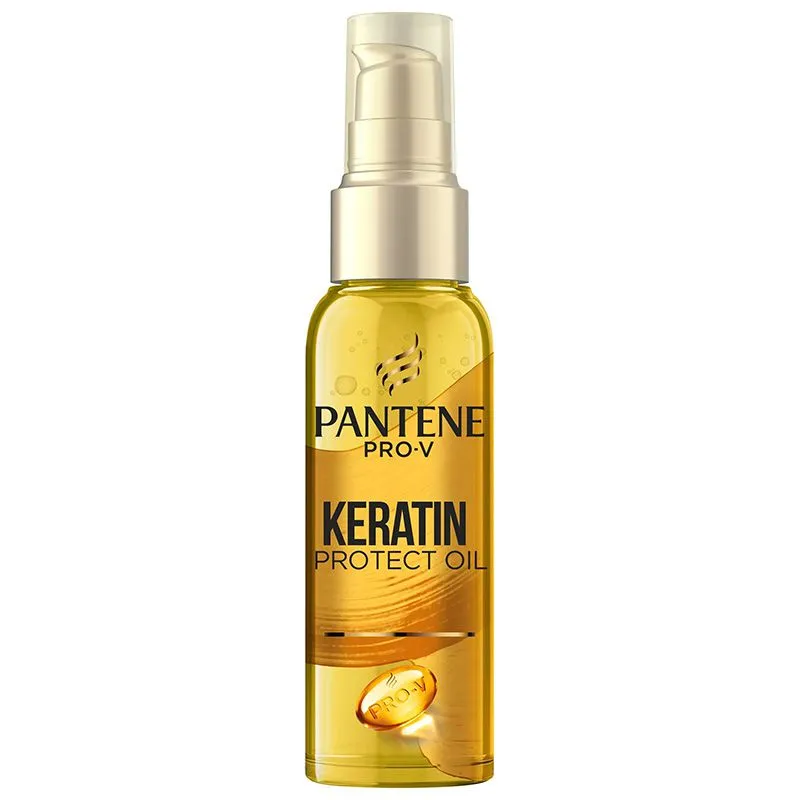 Олія для волосся Pantene Захист кератину, 100 мл купити недорого в Україні, фото 1