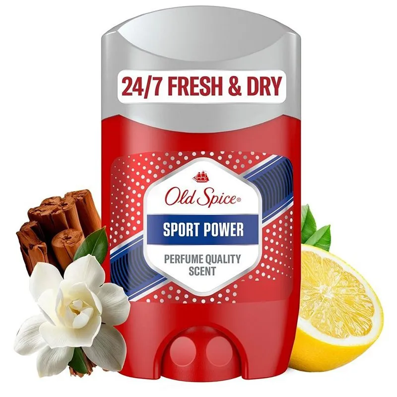 Антиперспирант твердый Old Spice Sport Power, 50 мл купить недорого в Украине, фото 2