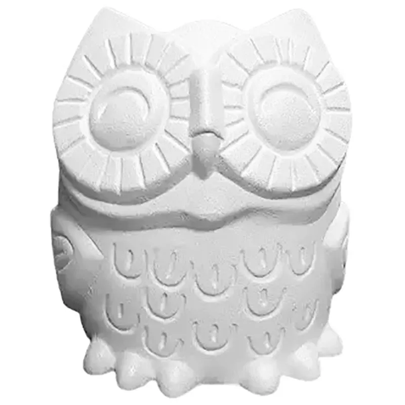 Горшок керамический Сова, 0,85 л, жемчужина белая купить недорого в Украине, фото 1