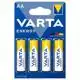 Батарейка Varta Energy, AA, BLI 4 шт, 4106229414, фото 1 Батарейка Varta Energy, AA, BLI 4 шт, 4106229414 купити недорого в Україні, фото 1