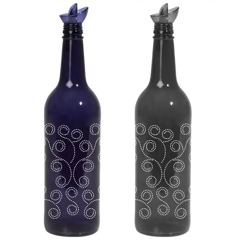 Пляшка для олії Herevin Dark Blue-Grey-Ivy Mix, 0,75 л, 6738432 купити недорого в Україні, фото 1