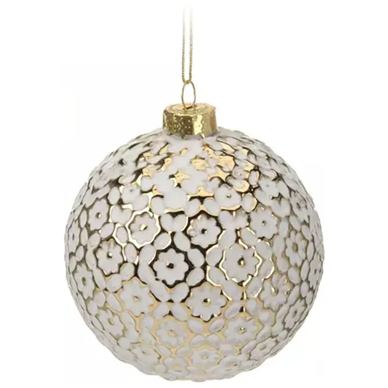 Куля новорічна Koopman, 8 см, в асортименті, ABT316430 купити недорого в Україні, фото 1