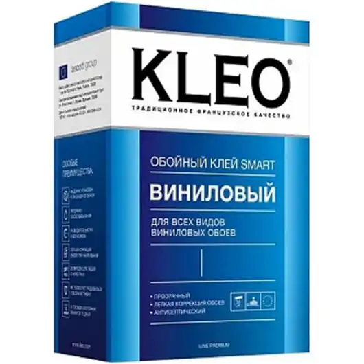 Клей для шпалер Kleo вініловий 5-6, 150 г купити недорого в Україні, фото 10392