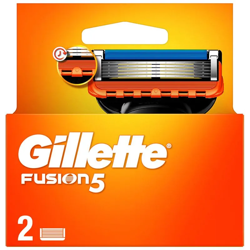 Змінні касети Gillette Fusion, 2 шт. купити недорого в Україні, фото 1