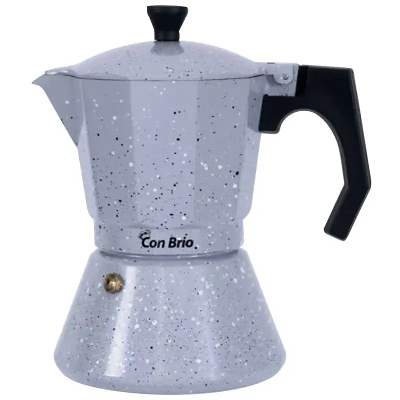 Кофеварка гейзерная Con Brio Индукция, 450 мл, СВ6709 купить недорого в Украине, фото 1