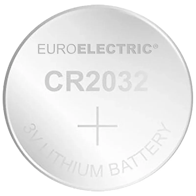 Батарейка Euroelectric CR2032, 3 В, 1 шт, BL-CR2032-EE(1) купить недорого в Украине, фото 2