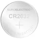 Батарейка Euroelectric CR2032, 3 V, 1 шт, BL-CR2032-EE(1), фото 2 Батарейка Euroelectric CR2032, 3 V, 1 шт, BL-CR2032-EE(1) купити недорого в Україні, фото 2