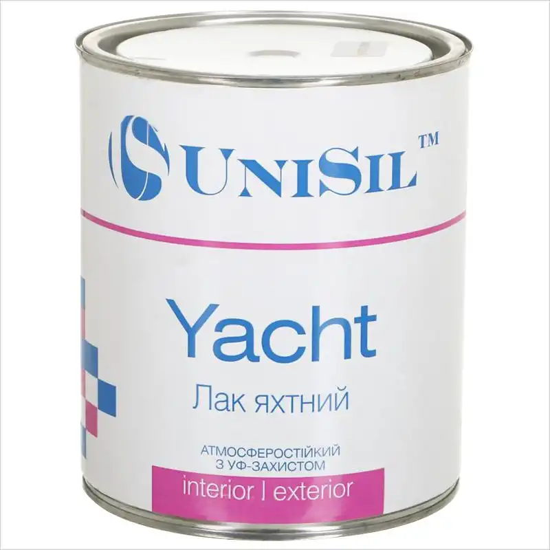 Лак яхтний UniSil Yacht Unisil, 2,5 л, глянцевий купити недорого в Україні, фото 1
