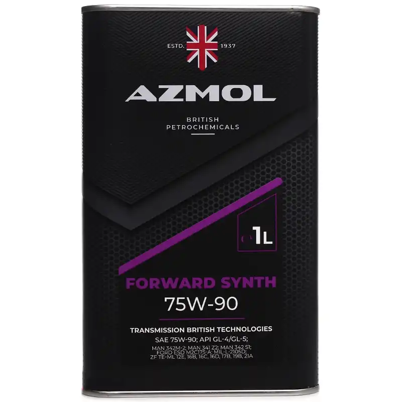 Масло трансмиссионное Azmol Forward Sinth 75W-90, 1 л купить недорого в Украине, фото 1