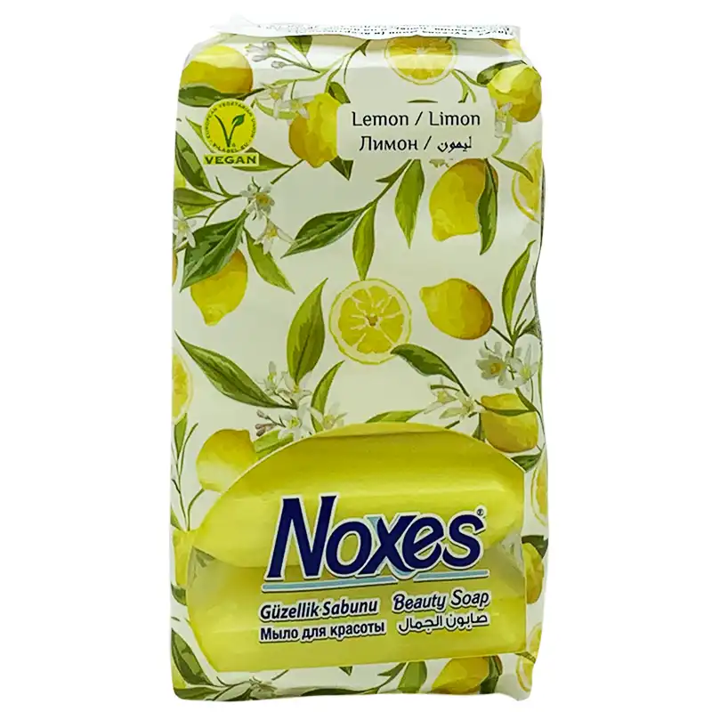 Мыло туалетное Noxes Лимон, 5x60 г купить недорого в Украине, фото 2