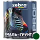 Емаль-ґрунт Zebra PROF 1138 038P, 2,5 кг, темно-зелений, фото 1 Емаль-ґрунт Zebra PROF 1138 038P, 2,5 кг, темно-зелений купити недорого в Україні, фото 1
