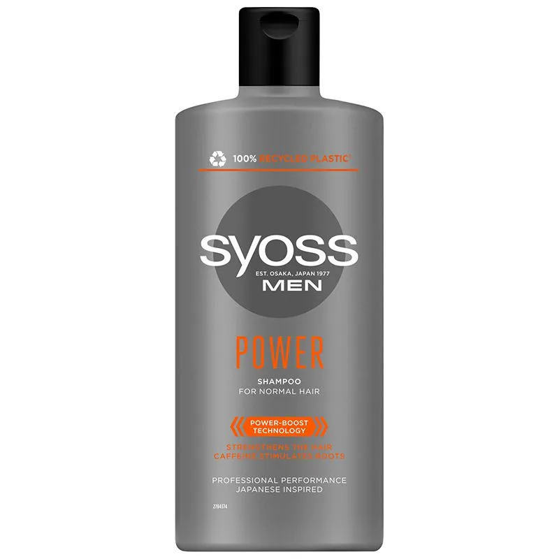 Шампунь Syoss Men Power, 440 мл, 2589536 купить недорого в Украине, фото 1