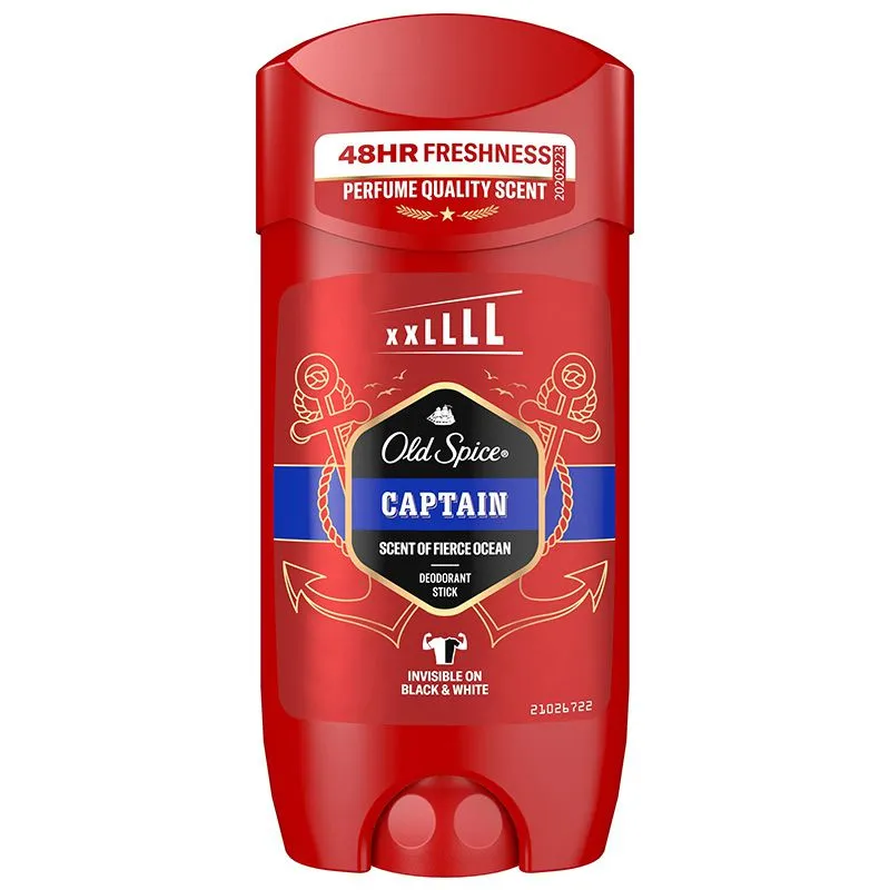 Дезодорант твердий Old Spice Captain, 85 мл, фото 1 Дезодорант твердий Old Spice Captain, 85 мл купити недорого в Україні, фото 1