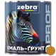 Эмаль-грунт Zebra PROF 1185 085P, 2,5 кг, желто-коричневый, фото 1 Эмаль-грунт Zebra PROF 1185 085P, 2,5 кг, желто-коричневый купить недорого в Украине, фото 1