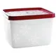 Пищевой контейнер Ucsan Plastik Frigo, 1,1 л, 14х12,5х10 см, 102807, фото 1 Пищевой контейнер Ucsan Plastik Frigo, 1,1 л, 14х12,5х10 см, 102807 купить недорого в Украине, фото 1