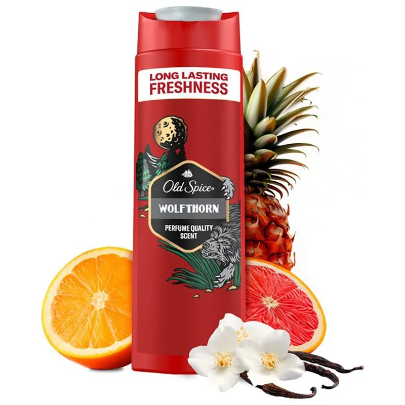 Гель для душа Old Spice 3в1 Wolfthorn, 400 мл, 4084500978973 купить недорого в Украине, фото 2