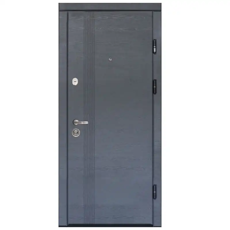 Дверь Министерство дверей ПК-262 + К, 960х2050 мм, дуб грифель-дуб пломбир, правая купить недорого в Украине, фото 1