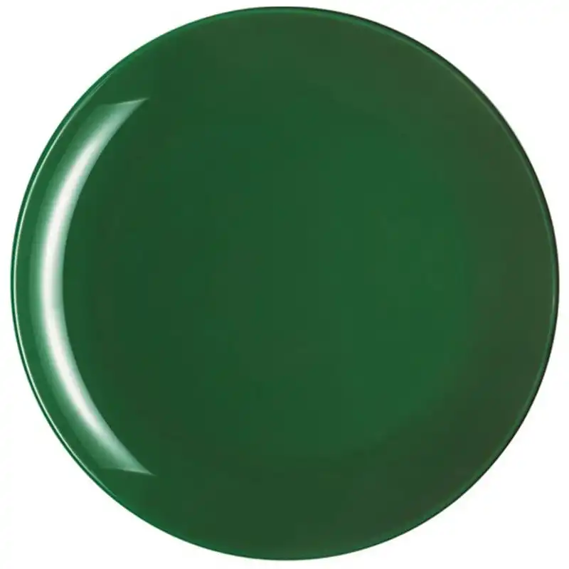 Тарелка обедняя Luminarc подставная, круглая, 26 см, зеленій, N4171 купить недорого в Украине, фото 1