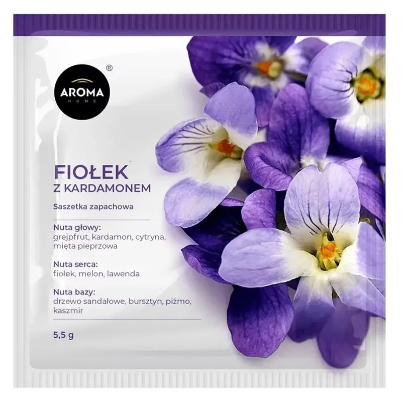 Ароматичні саше Aroma Home Basic Фіалка з кардамоном, 5,5 г купити недорого в Україні, фото 1