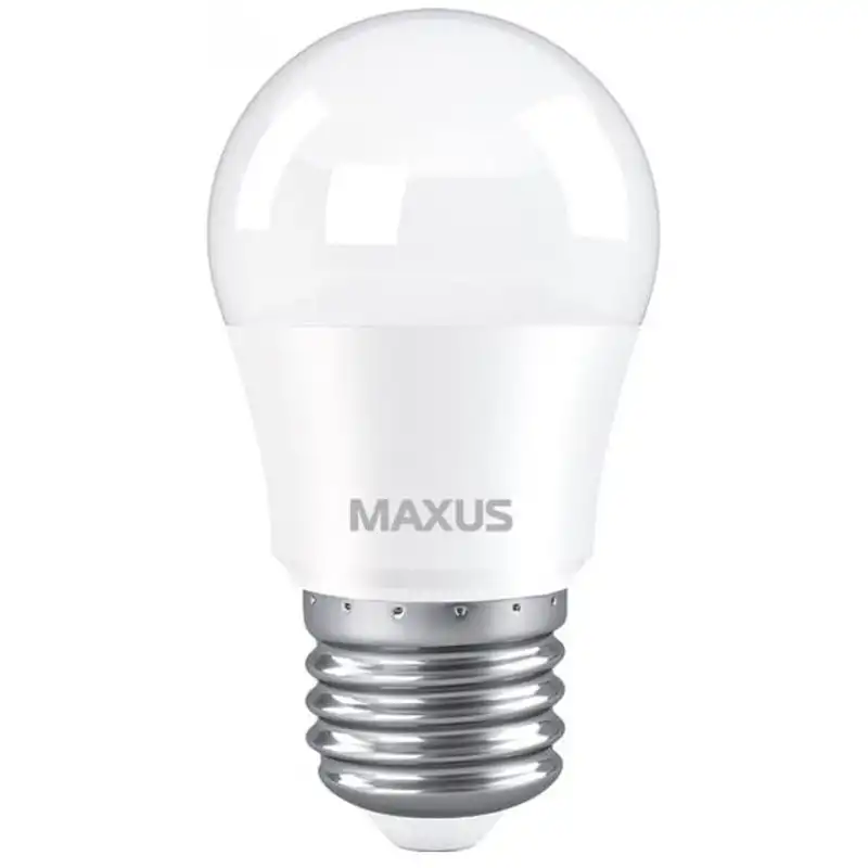 Лампа LED Maxus G45, 5W, E27, 3000K, 220V, 1-LED-741 купить недорого в Украине, фото 1