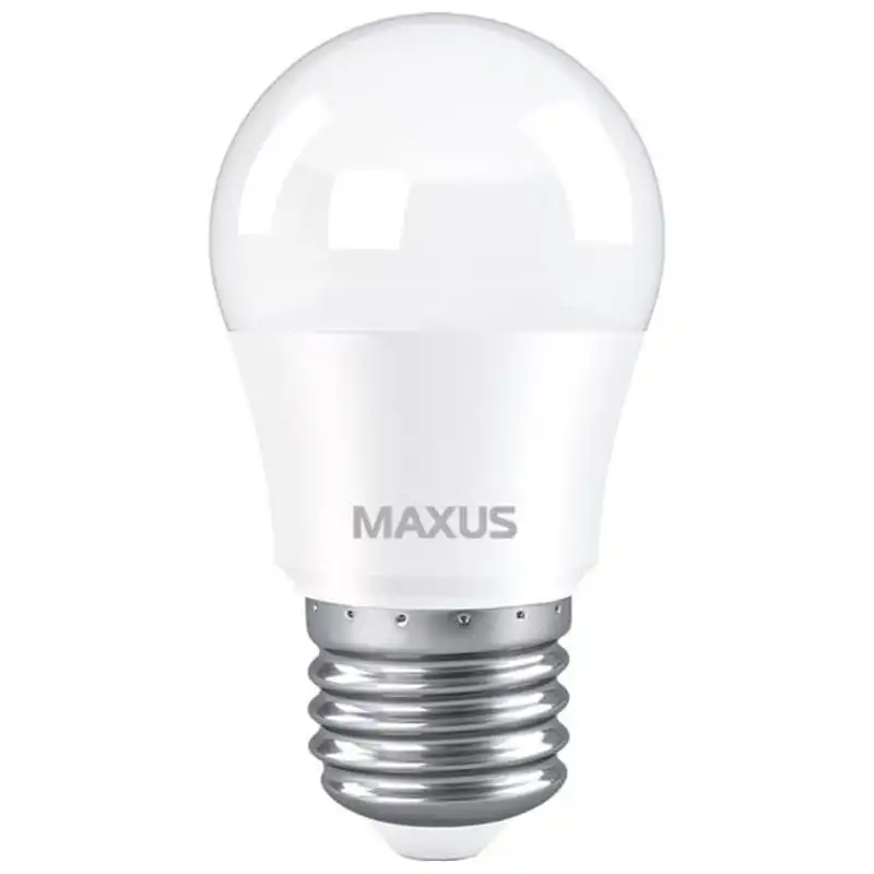 Лампа LED Maxus G45, 7W, 3000K, E27, 220V, 1-LED-745 купить недорого в Украине, фото 1