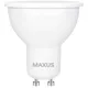 Лампа світлодіодна Maxus, 5 Вт, MR16, GU10, 3000 K, 1-LED-717, фото 1 Лампа світлодіодна Maxus, 5 Вт, MR16, GU10, 3000 K, 1-LED-717 купити недорого в Україні, фото 1