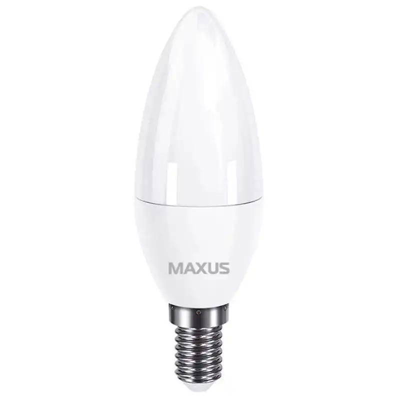 Лампа LED Maxus C37, 5W, E14, 3000K, 220V1-LED-731 купить недорого в Украине, фото 2