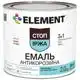 Эмаль антикоррозийная Element, 3-в-1, 2 кг, синий глянец, фото 1 Эмаль антикоррозийная Element, 3-в-1, 2 кг, синий глянец купить недорого в Украине, фото 1