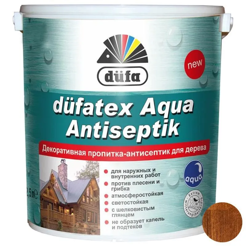Аква-антисептик Dufa, 2,5 л, кипарис купити недорого в Україні, фото 1