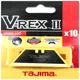 Лезвия трапециевидные Tajima V-REX VRB2-10B, 10 шт, 1102-0750, фото 1 Лезвия трапециевидные Tajima V-REX VRB2-10B, 10 шт, 1102-0750 купить недорого в Украине, фото 1