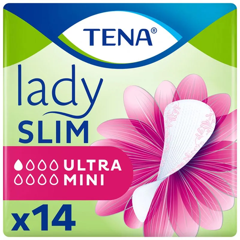 Прокладки урологические Tena Lady Ultra Mini, 14 шт купить недорого в Украине, фото 1