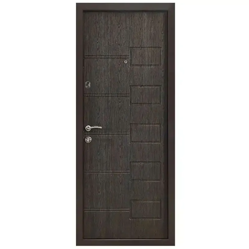 Двері вхідні Міністерство дверей ПО-21, 960х2050 мм, венге, ліві купити недорого в Україні, фото 2