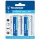 Батарейки Westinghouse Dynamo Alkaline D/LR20, 2 шт., LR20-BP2 купити недорого в Україні, фото 1