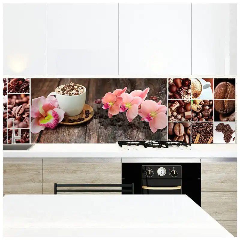 Кухонний фартух San Decor Орхідея і солодощі, 650х2500 мм, Z180138 купити недорого в Україні, фото 2