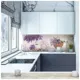 Кухонный фартук Zatarga Лаванда и кофе, 650х2500 мм, Z180156, фото 2 Кухонный фартук Zatarga Лаванда и кофе, 650х2500 мм, Z180156 купити недорого в Україні, фото 2
