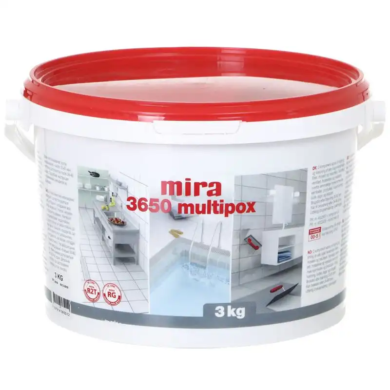 Фуга епоксидна Mira 3650 multipox, 3 кг, біла купити недорого в Україні, фото 1