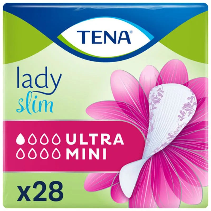 Прокладки урологические Tena Lady Ultra Mini, 28 шт купить недорого в Украине, фото 1