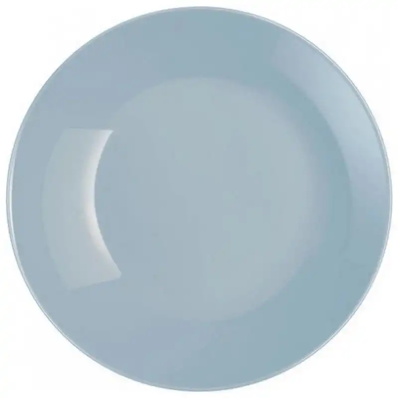 Тарілка обідня Luminarc Zelie Light Blue, кругла, 25 см, блакитний купити недорого в Україні, фото 1