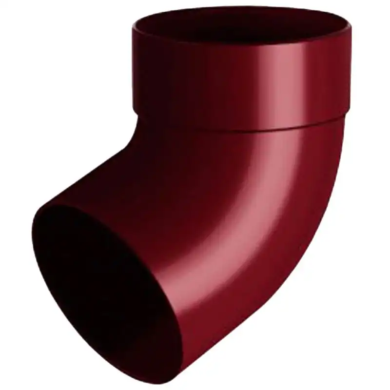 Отвод трубы одномуфтовый RainWay 67°, 75 мм, красный купить недорого в Украине, фото 1
