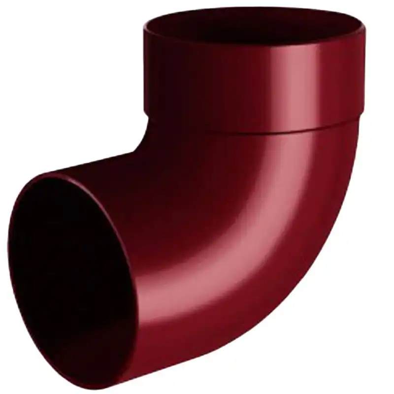 Отвод трубы одномуфтовый RainWay 87°, 75 мм, красный купить недорого в Украине, фото 1