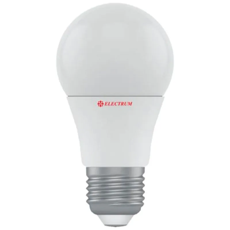 Лампа світлодіодна Electrum, A50, 7 Вт, Е27, 3000 K, PA LD- 7, A-LD-1358 купити недорого в Україні, фото 1